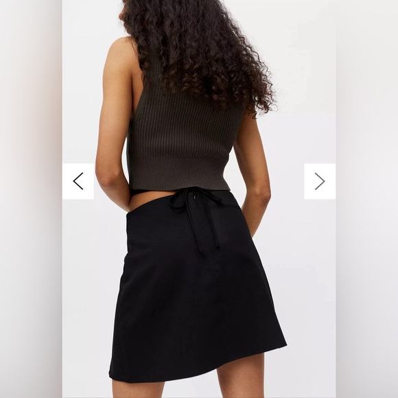 🎉 NEW @MOTEL MINI SKIRT black from Urban XXS ‼️ WORN ONCE PERFECT CONDITION - Picture 3 of 5